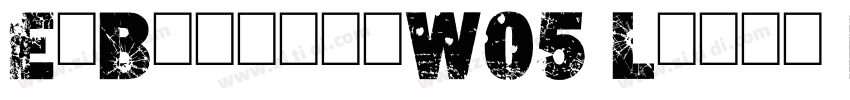 EmBauhausW05 Light R字体转换
